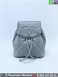 Женский рюкзак Chanel кожаный