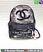 Рюкзак Тканевый Chanel Graffity Шанель Граффити тканевый, фото 9