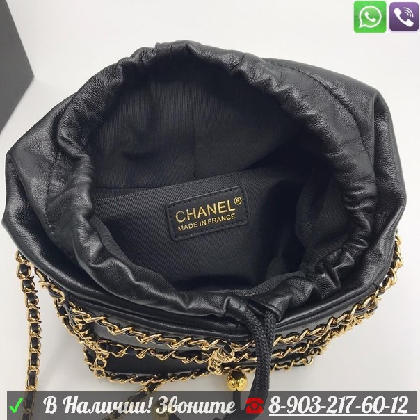 Сумка на плечо Chanel черная - фото 8 - id-p99208205