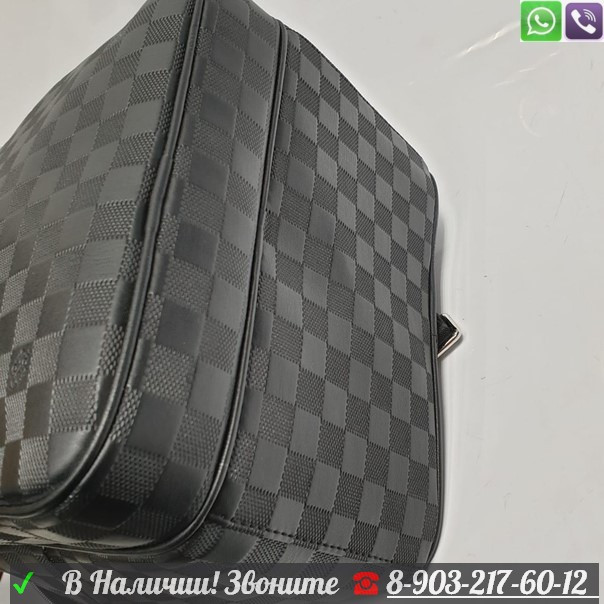 Рюкзак Louis Vuitton Michael Backpack черный мужской - фото 7 - id-p99200574