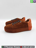 Кеды Loro Piana замшевые Лоро Пиана кроссовки