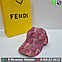 Кепка Fendi с буквами Розовый, фото 2