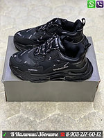 Кроссовки Balenciaga Triple S черные