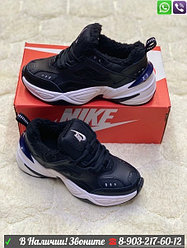 Зимние кроссовки Nike M2K Tekno черные