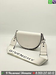 Givenchy полукруглая сумка Белый