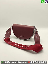 Givenchy полукруглая сумка Красный