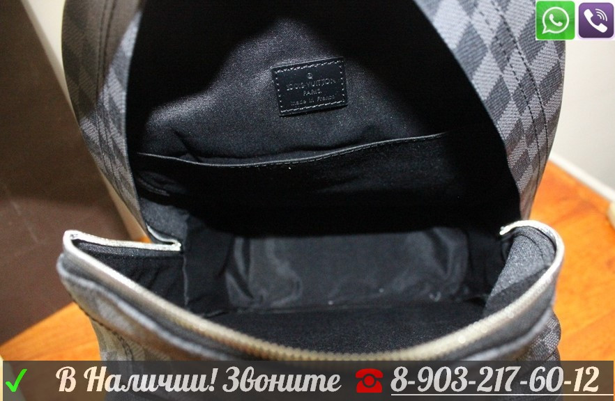 Мужской Рюкзак Louis Vuitton Michael Луи Виттон - фото 5 - id-p99194953