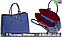 Бордовая Сумка Prada Double Saffiano Прада, фото 5