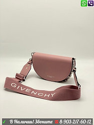 Givenchy полукруглая сумка Пудровый