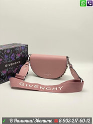 Сумка Givenchy Infinity Живанши полукруглая Пудровый