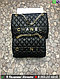 Сумка Chanel Шанель Черная c Буквами, фото 6