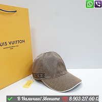 Кепка Louis Vuitton черная Бежевый