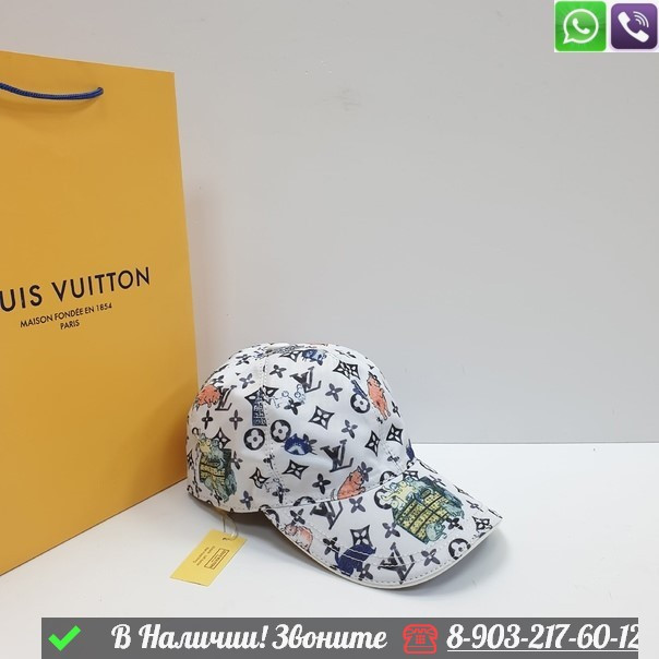 Кепка Louis Vuitton Monogram Essential - фото 6 - id-p99214073