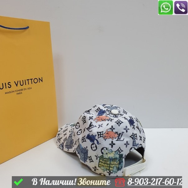 Кепка Louis Vuitton Monogram Essential - фото 7 - id-p99214073