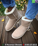 Угги UGG Classic Zip на молнии Бежевый