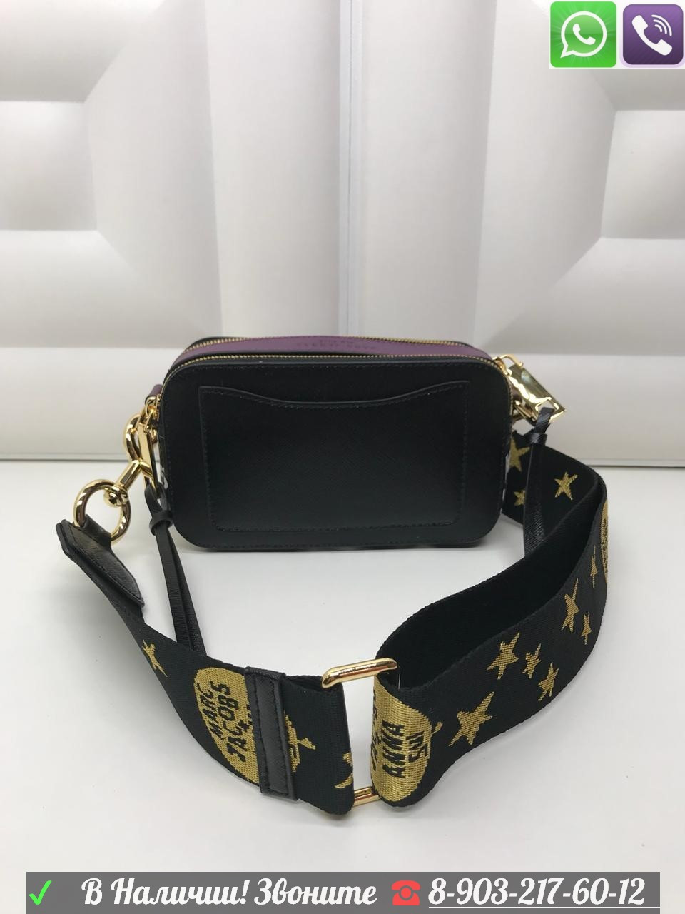 Сумка Marc jacobs x anna sui snapshot c рисунками - фото 2 - id-p99197886