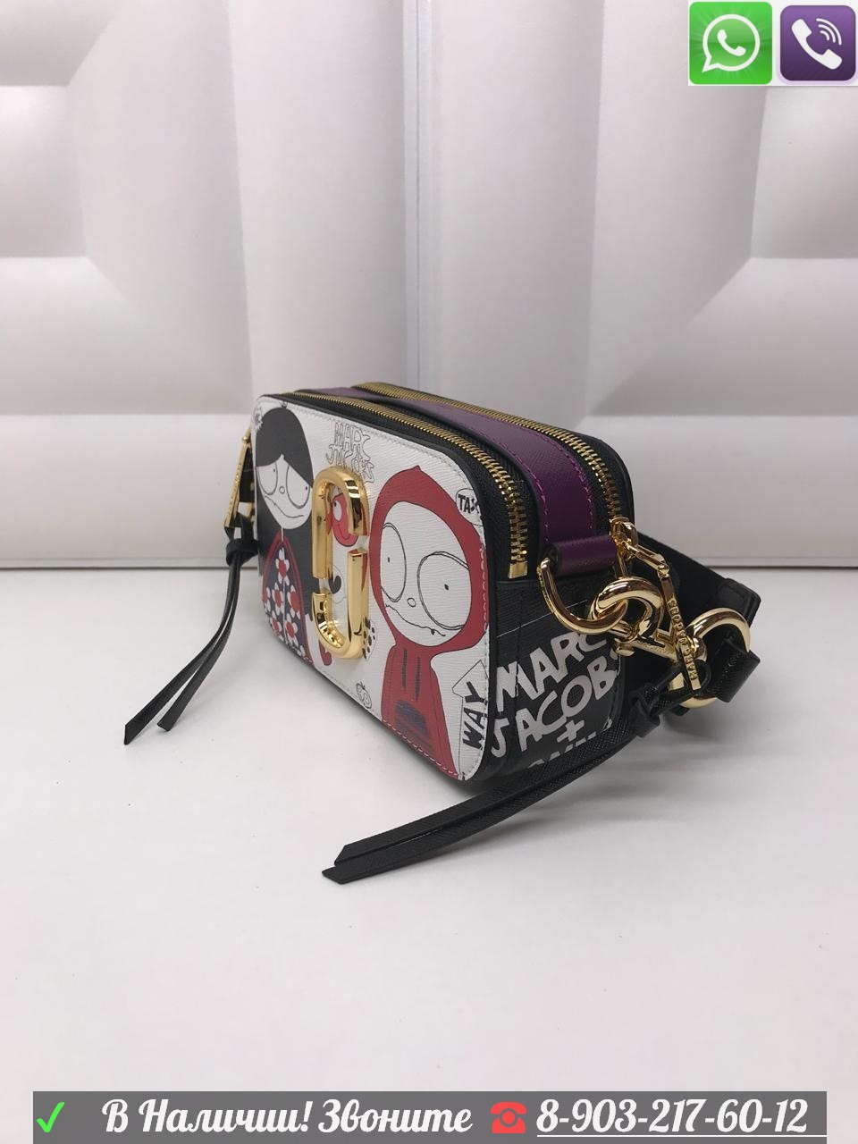 Сумка marc jacobs anna sui snapshot camera Клатч - фото 9 - id-p99197888