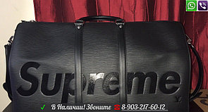 СумкаLouis Vuitton Keepall Supreme