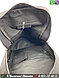 Рюкзак Philipp Plein кожаный черный, фото 5