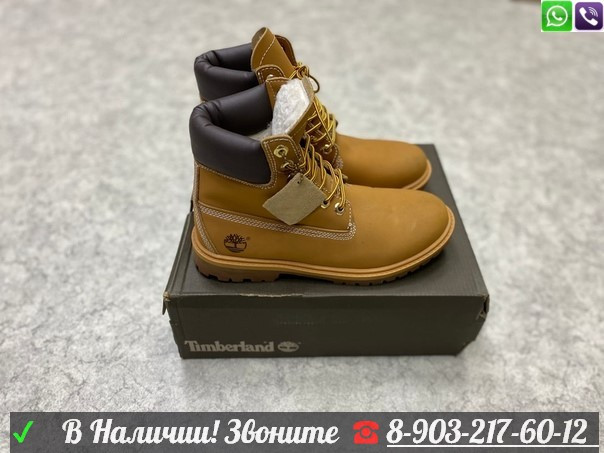 Ботинки Timberland 6Inch Premium Boot с мехом - фото 7 - id-p99209274