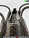 Сумка тоут Bottega Veneta плетеная серый, фото 6