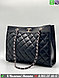 Сумка тоут Chanel черная, фото 4