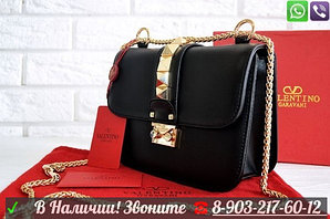 Сумка Valentino Garavani Glam Lock Валентино Клатч