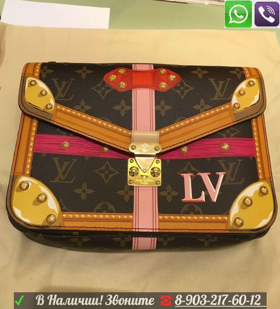 Сумка Louis Vuitton Speedy c флагом англии луи виттон с принтом - фото 4 - id-p99196930