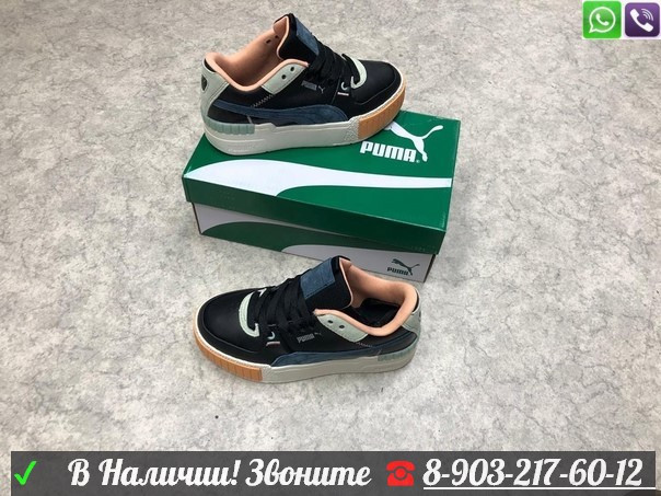 Кеды Puma Cali Sport черные - фото 7 - id-p99211227