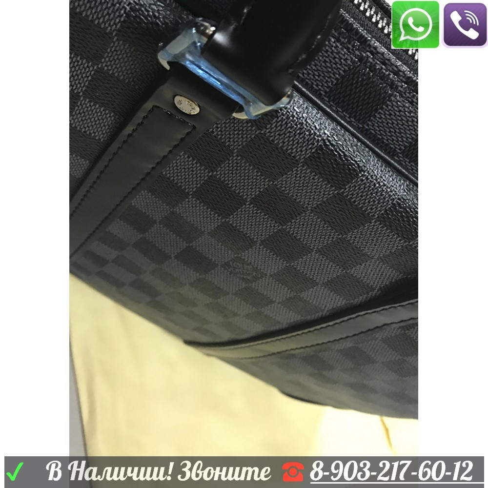 Черный Портфель Louis Vuitton мужской - фото 4 - id-p99195999
