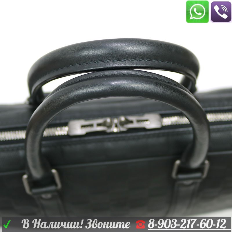 Черный Портфель Louis Vuitton мужской - фото 6 - id-p99195999