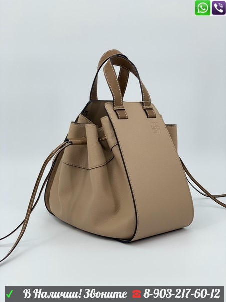 Сумка Loewe Hammock Drawstring - фото 2 - id-p99204517