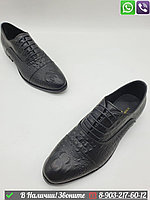 Ботинки Louis Vuitton Vendome черные мужские
