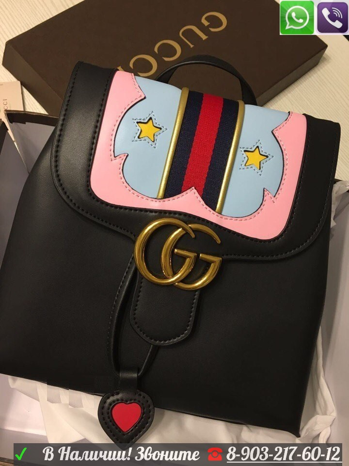 Сумка Рюкзак Матовый Gucci GG Marmont Gucci Кожа - фото 3 - id-p99195092