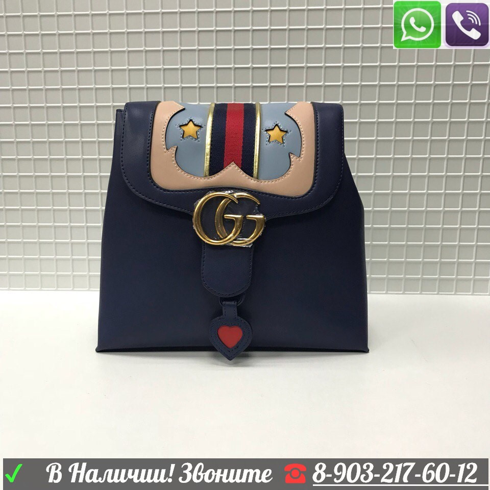 Сумка Рюкзак Матовый Gucci GG Marmont Gucci Кожа - фото 6 - id-p99195092