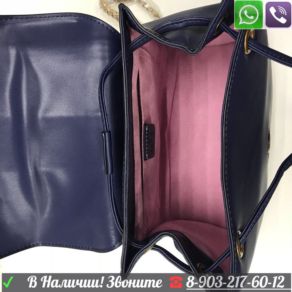 Сумка Рюкзак Матовый Gucci GG Marmont Gucci Кожа - фото 9 - id-p99195092