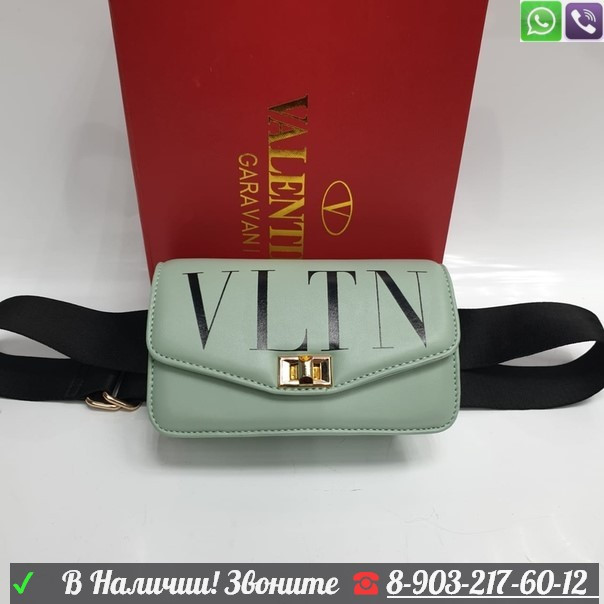 Поясная сумка Valentino Garavani VLTN Красный - фото 3 - id-p99199812