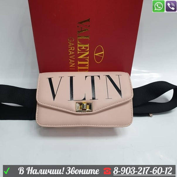 Поясная сумка Valentino Garavani VLTN Красный - фото 4 - id-p99199812