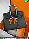 Сумка тоут Hermes Birkin кожаная, фото 4