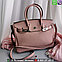 Сумка Hermes Birkin 30 пудровая, фото 9