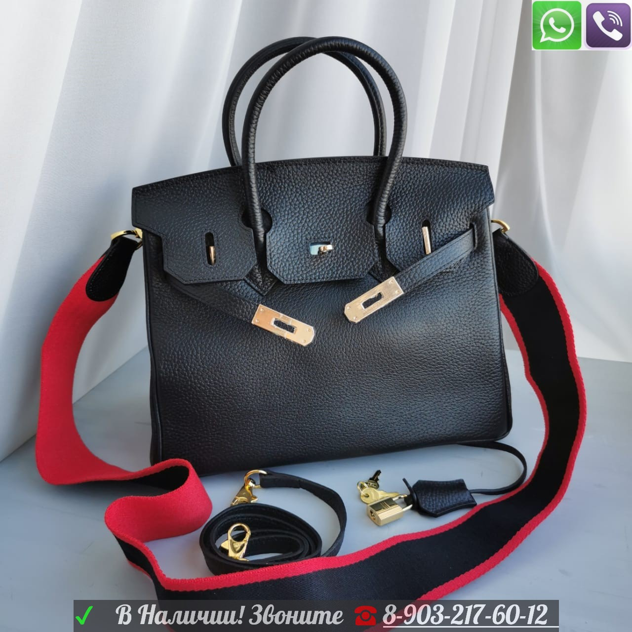 Сумка Hermes Birkin 30 черная