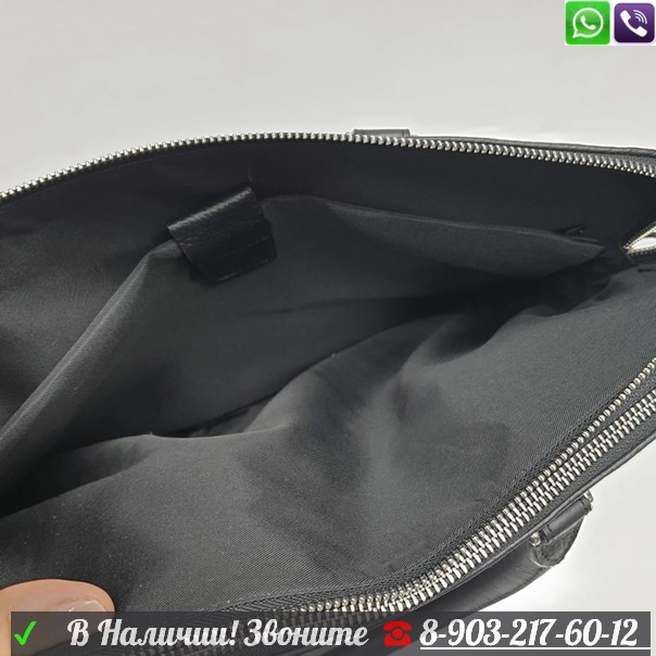 Портфель Louis Vuitton мужской черный - фото 5 - id-p99204594