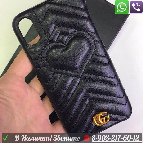 Чехол Iphone Gucci Gg Marmont Гучи Телефон - фото 3 - id-p99196127