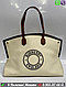 Сумка тоут Burberry Society тканевая белая, фото 2