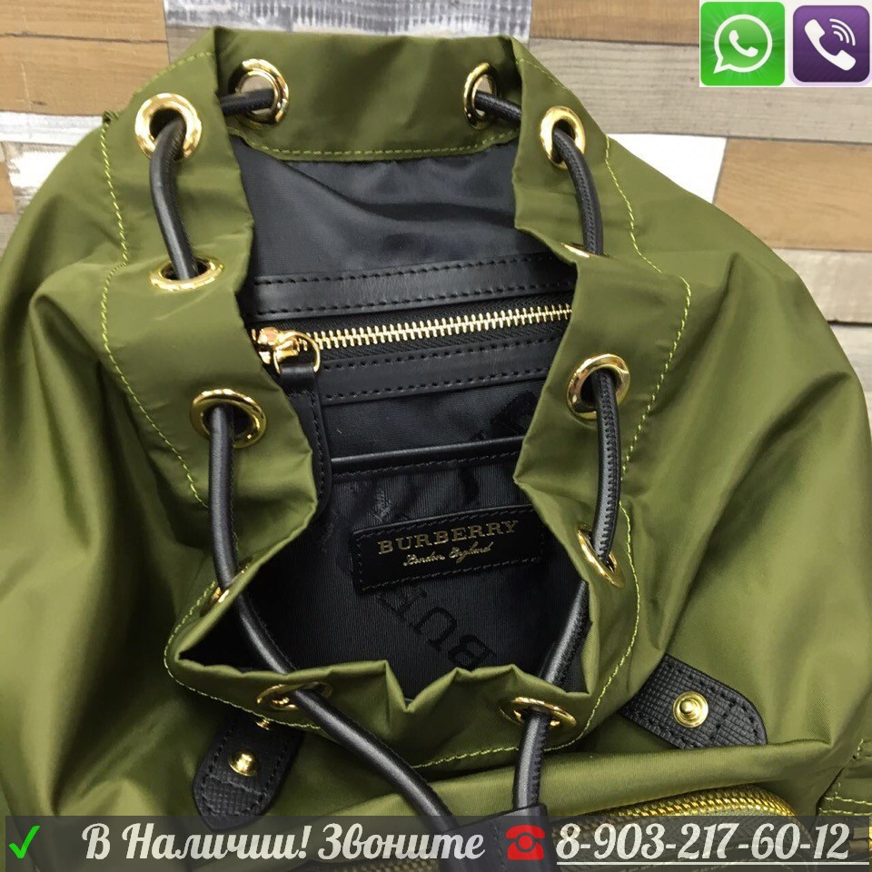 Рюкзак Burberry Rucksack Тканевый Берберри в клетку - фото 5 - id-p99197089