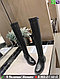 Сапоги CHANEL Шанель ботфорты черные, фото 3