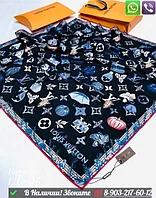 Платок Louis Vuitton шелковый с вензелями