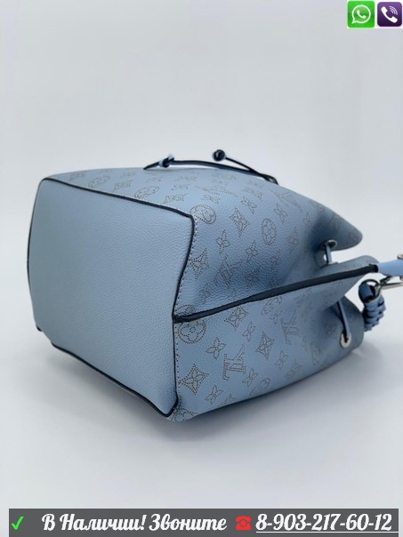 Сумка Louis Vuitton Muria голубой - фото 3 - id-p99204656