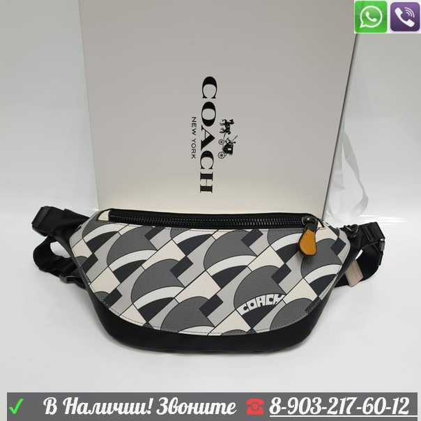 Сумка Coach на пояс - фото 2 - id-p99206567