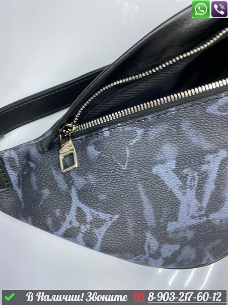 Поясная сумка Louis Vuitton Discovery серый - фото 3 - id-p99215275